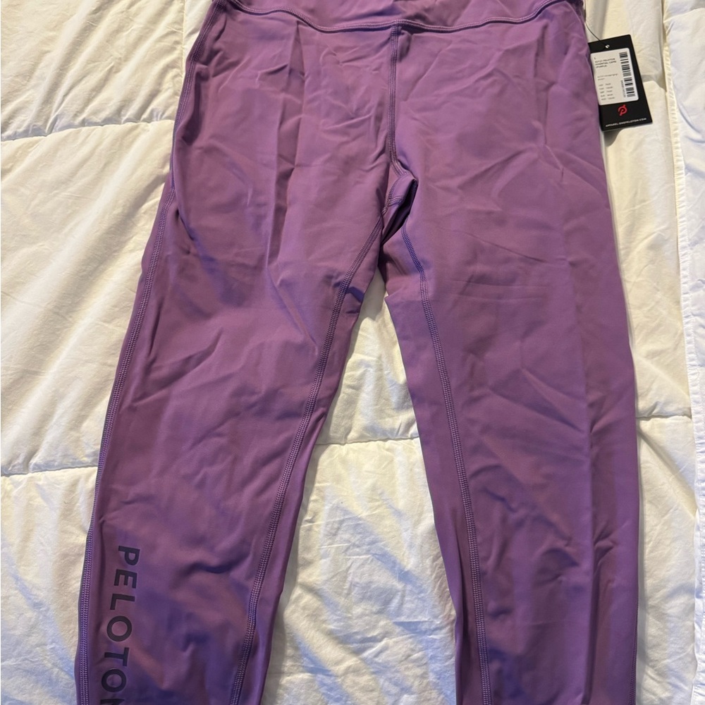 Peloton Purple Leggings